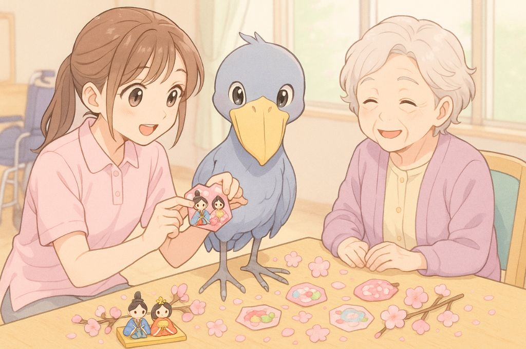 やさしい春色に心ほどけるひな祭り手作りレク