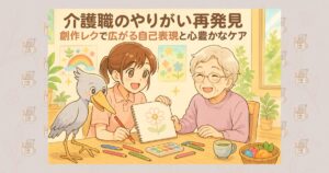 介護職のやりがい再発見 創作レクで広がる自己表現と心豊かなケア
