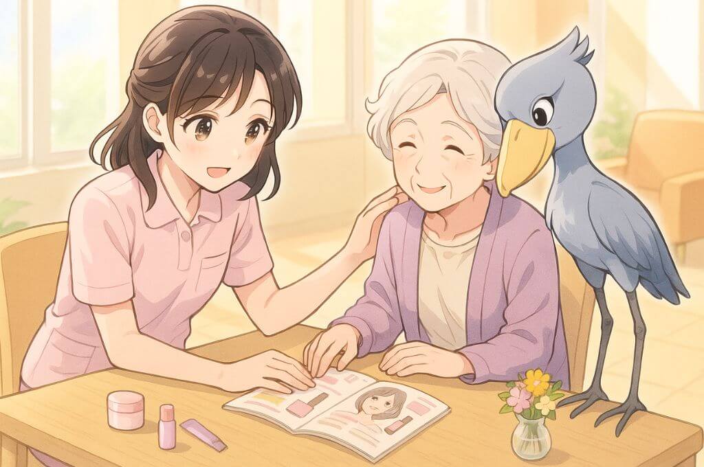 介護美容を学ぶ・体験する一歩