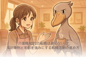 介護職40代の転職は遅くない｜成功事例と年齢を強みにする転職活動の進め方