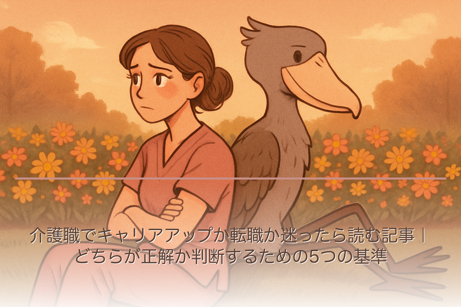 介護職でキャリアアップか転職か迷ったら読む記事｜どちらが正解か判断するための5つの基準