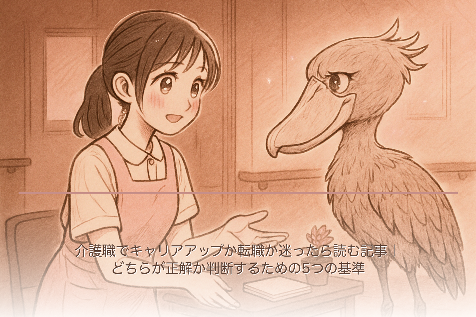 介護職でキャリアアップか転職か迷ったら読む記事｜どちらが正解か判断するための5つの基準