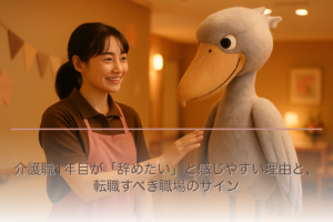 介護職1年目が「辞めたい」と感じやすい理由と、転職すべき職場のサイン