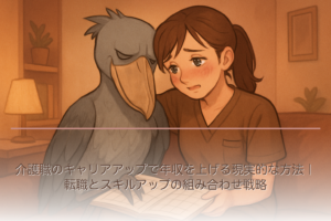 介護職のキャリアアップで年収を上げる現実的な方法｜転職とスキルアップの組み合わせ戦略