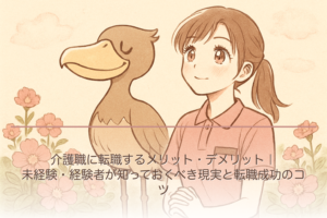 介護職に転職するメリット・デメリット｜未経験・経験者が知っておくべき現実と転職成功のコツ
