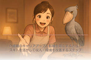 介護職のキャリアアップと転職を両立する方法｜スキルを活かして収入・環境を改善するステップ