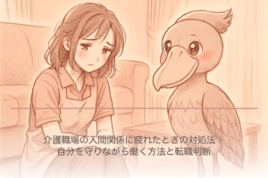 介護職場の人間関係に疲れたときの対処法｜自分を守りながら働く方法と転職判断