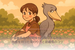介護職場の人間関係を円滑にする方法｜敬意を持った関わり方と距離感のコツ