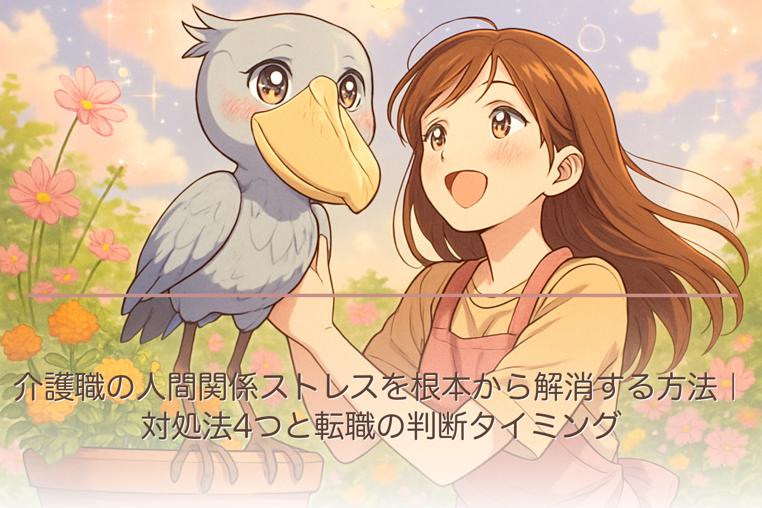 介護職の人間関係ストレスを根本から解消する方法｜対処法4つと転職の判断タイミング