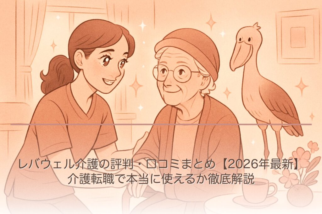 レバウェル介護の評判・口コミまとめ【2026年最新】介護転職で本当に使えるか徹底解説