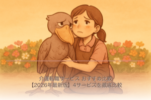 介護転職サービス おすすめ比較【2026年最新版】4サービスを徹底比較