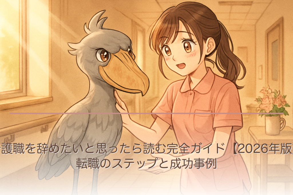 介護職を辞めたいと思ったら読む完全ガイド【2026年版】転職のステップと成功事例