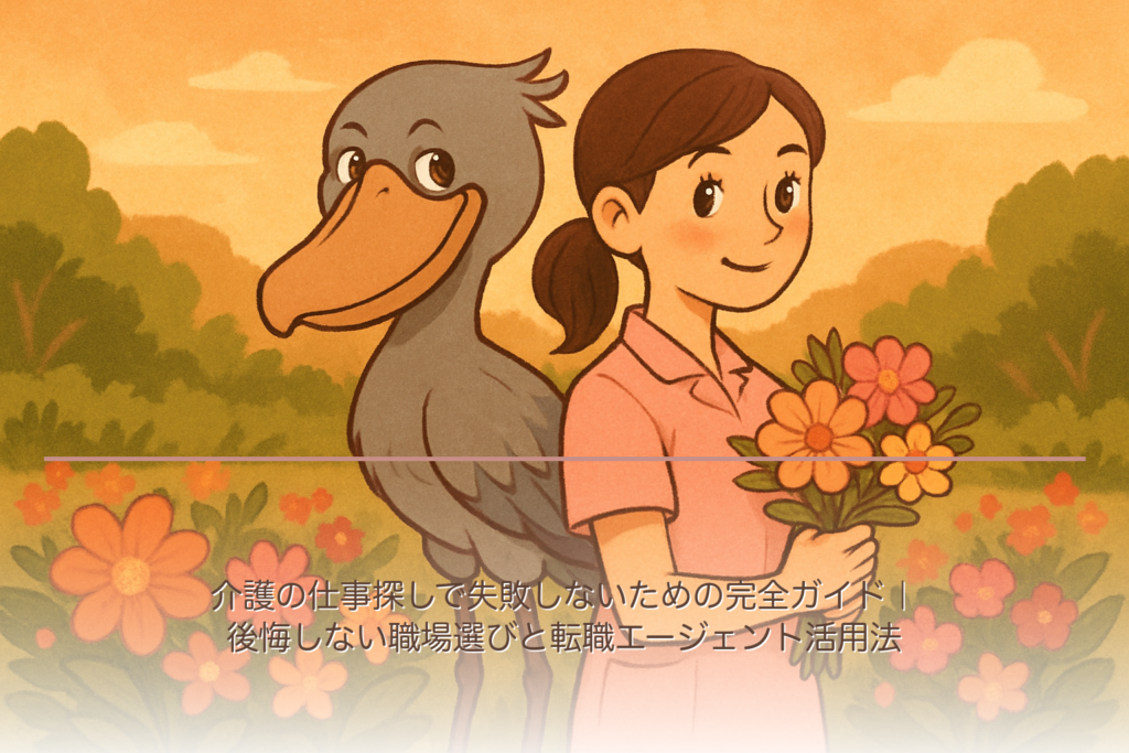 介護の仕事探しで失敗しないための完全ガイド｜後悔しない職場選びと転職エージェント活用法