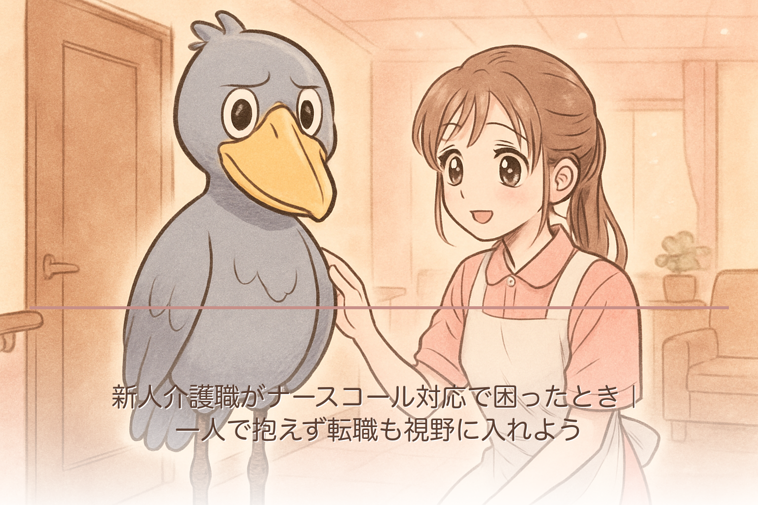新人介護職がナースコール対応で困ったとき｜一人で抱えず転職も視野に入れよう