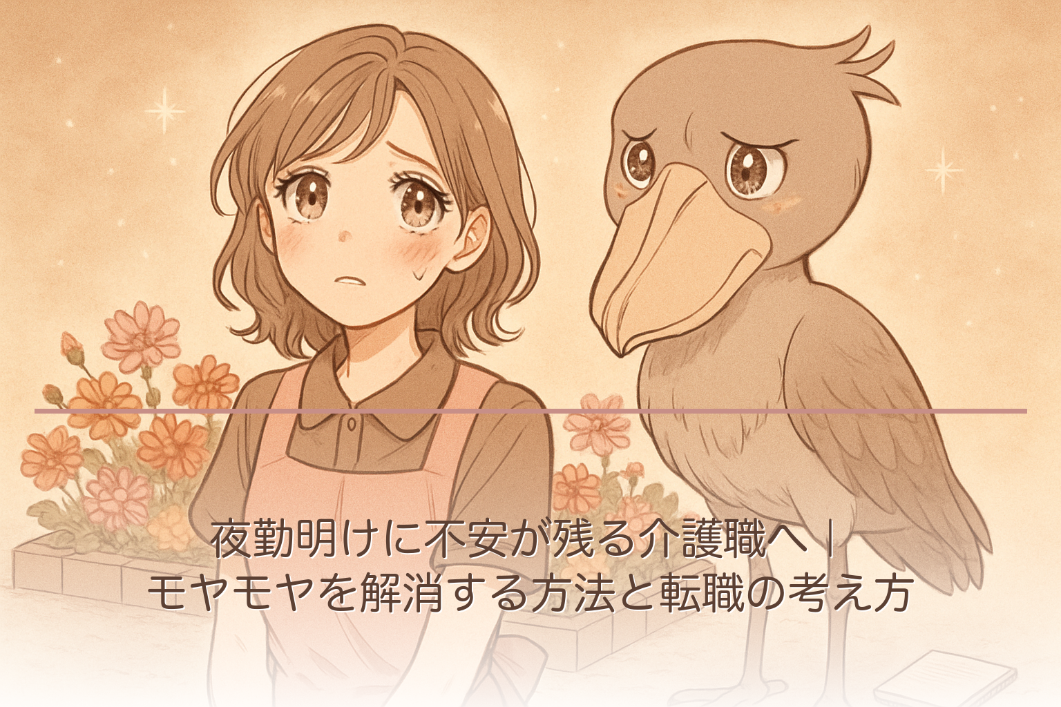 夜勤明けに不安が残る介護職へ｜モヤモヤを解消する方法と転職の考え方
